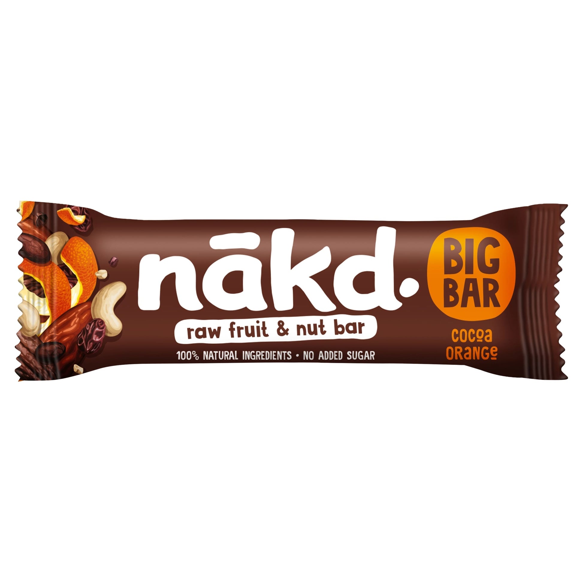 Nakd Big Bar Raw Fruit & Nut Bar - Cocoa Orange 45g — image 1
