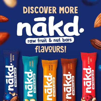 Nakd Blueberry Muffin Raw Fruit & Nut Bar 4x35g — image 2