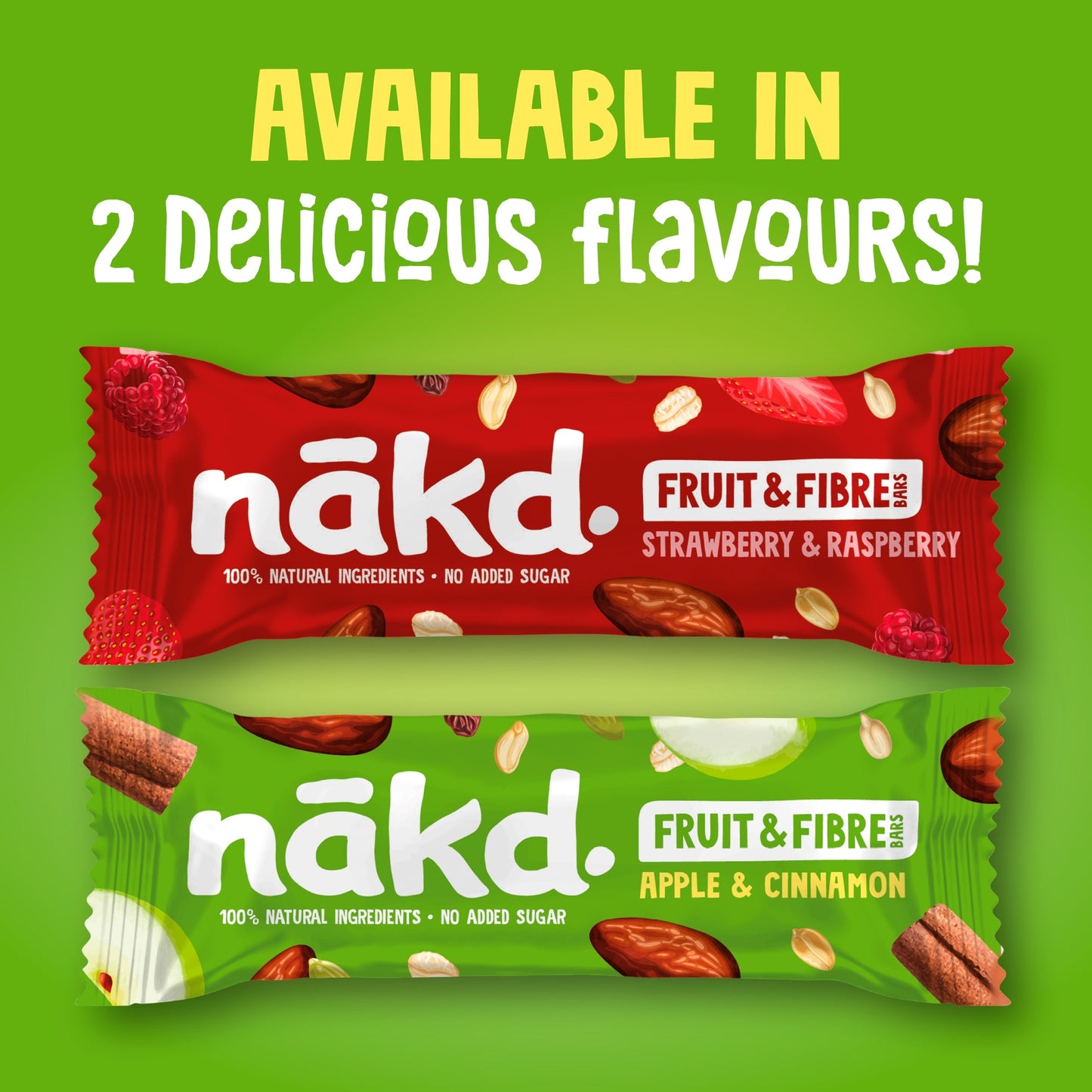 Nakd Fruit & Fibre Apple & Cinnamon Bars 3 x 44g — image 4