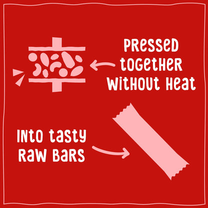 Nakd Fruit & Fibre Strawberry & Raspberry Bars 3 x 44g — image 2