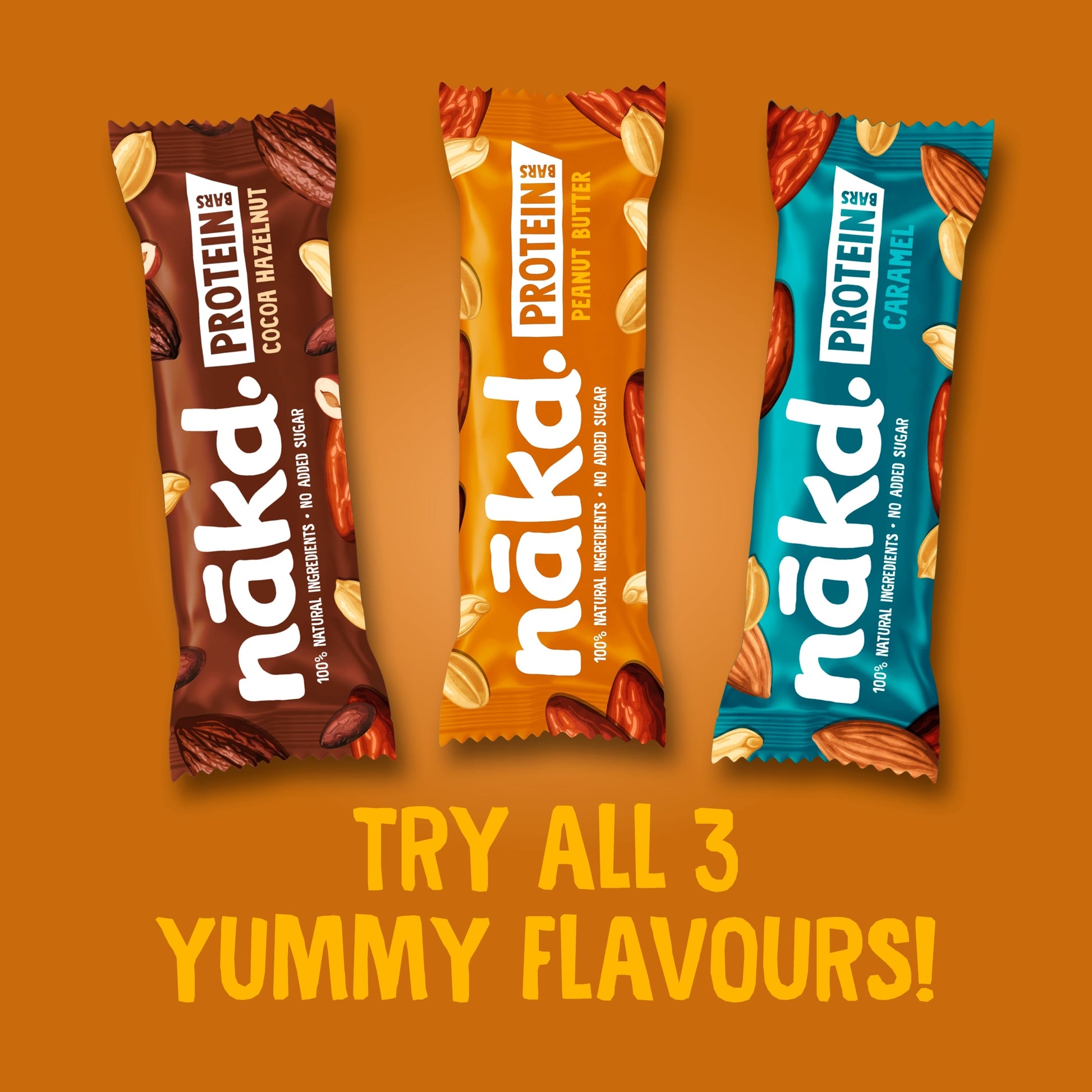 Nakd Peanut Butter Protein Bars Multipack 3 x 45g — image 4