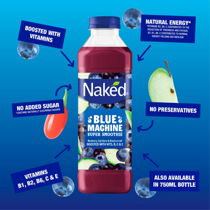 Naked Blue Machine Super Smoothie 750ml — image 3