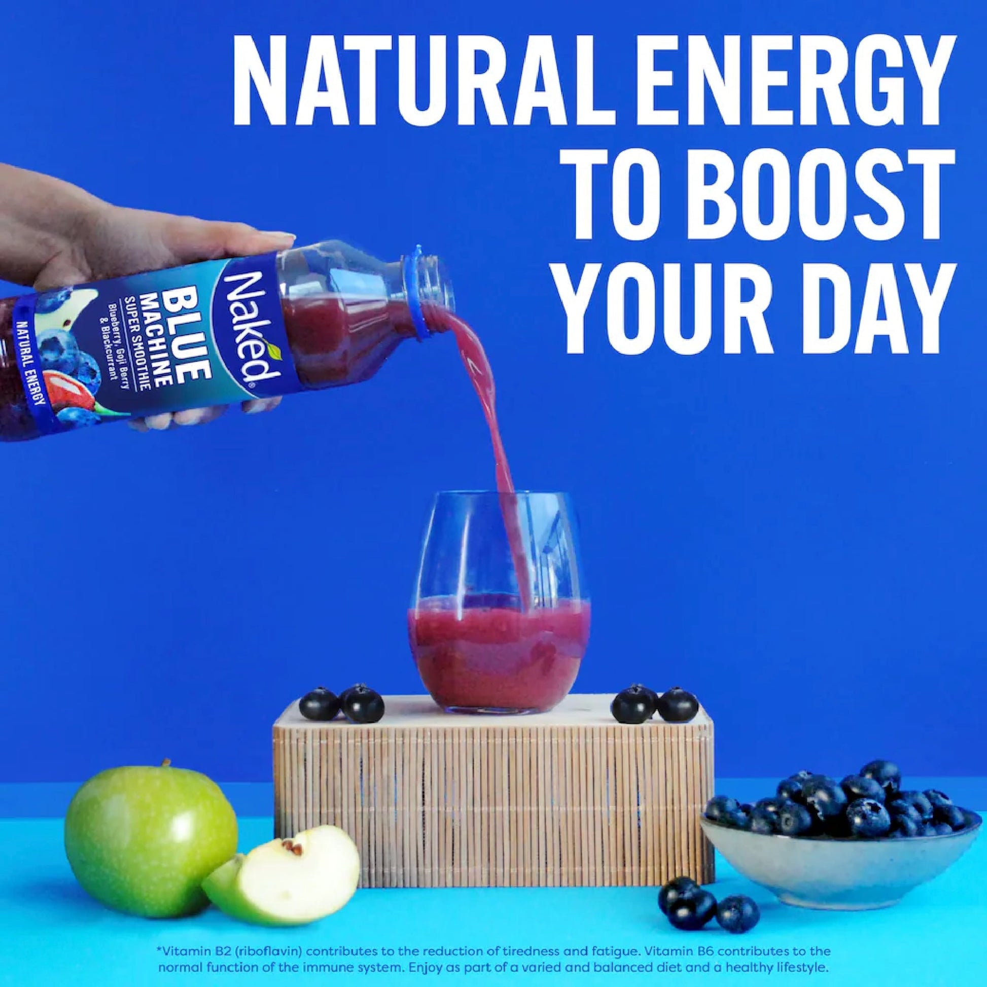Naked Blue Machine Super Smoothie 750ml — image 5