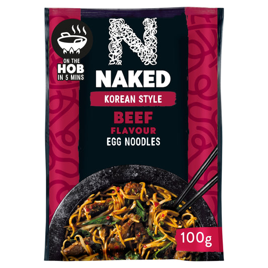 Naked Korean Style Bbq Beef Noodles 100G — image 1