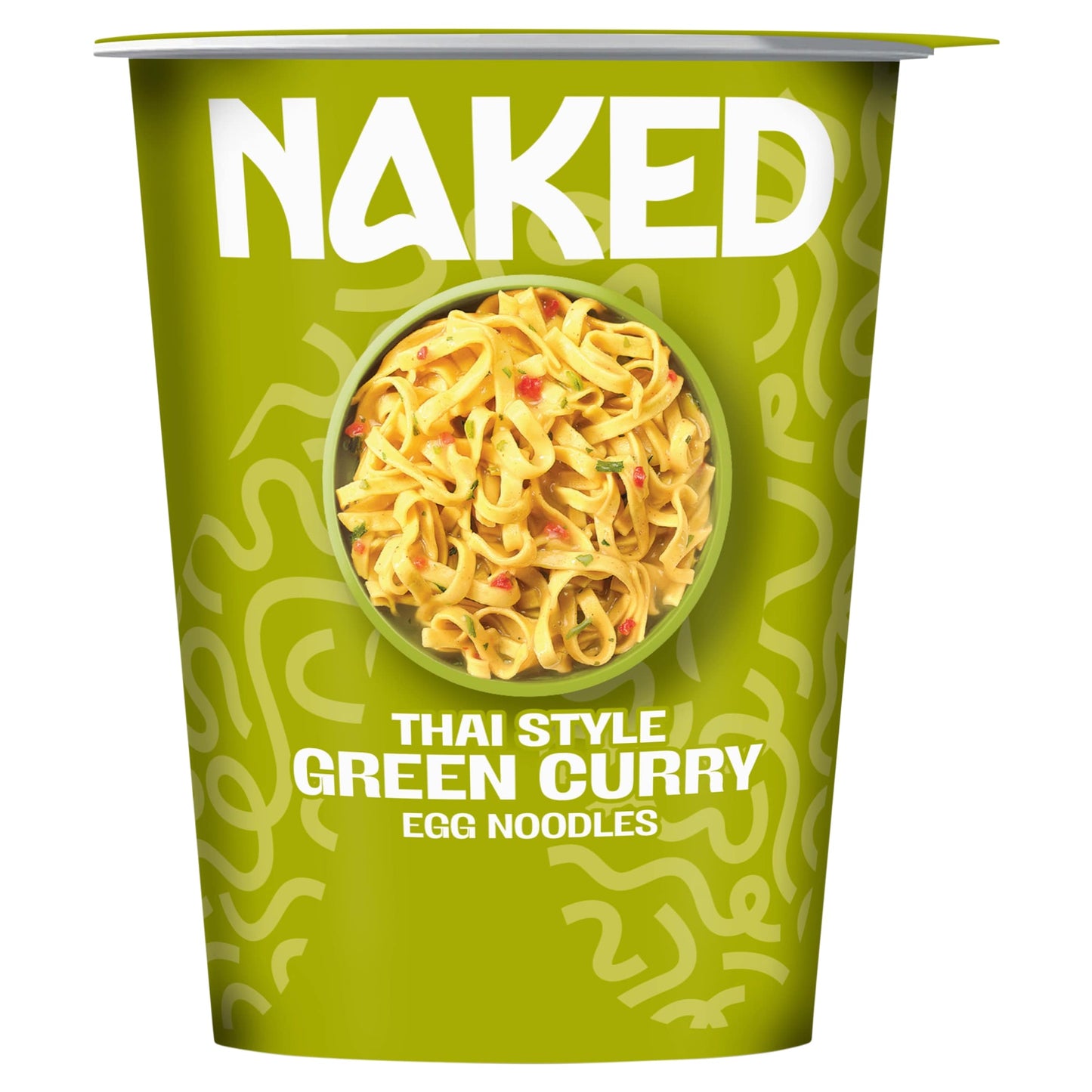Naked Thai Style Green Curry Egg Noodles 78g — image 1