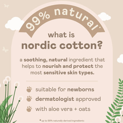 Nala's Baby Hair & Body Foam Nordic Cotton Honey Scent 200ml — image 3