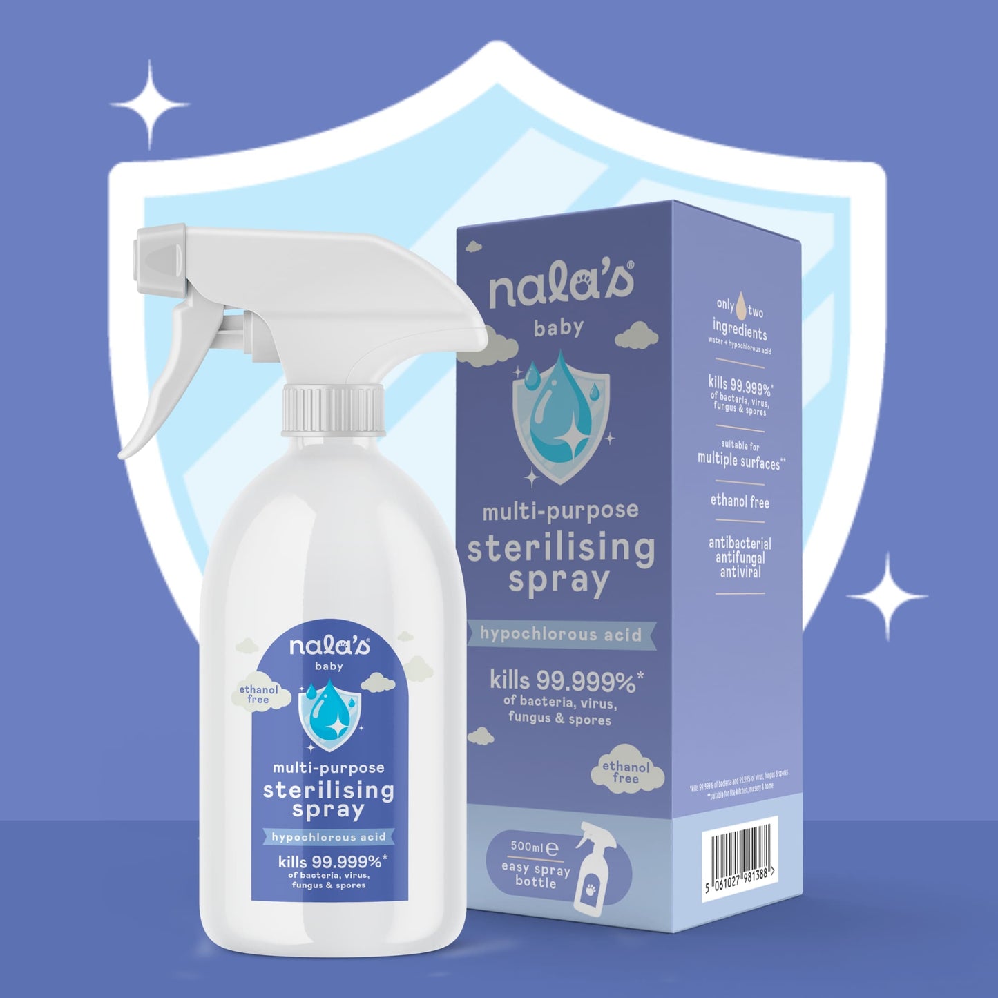 Nala's Baby Hypochlorous Acid 500ml — image 2