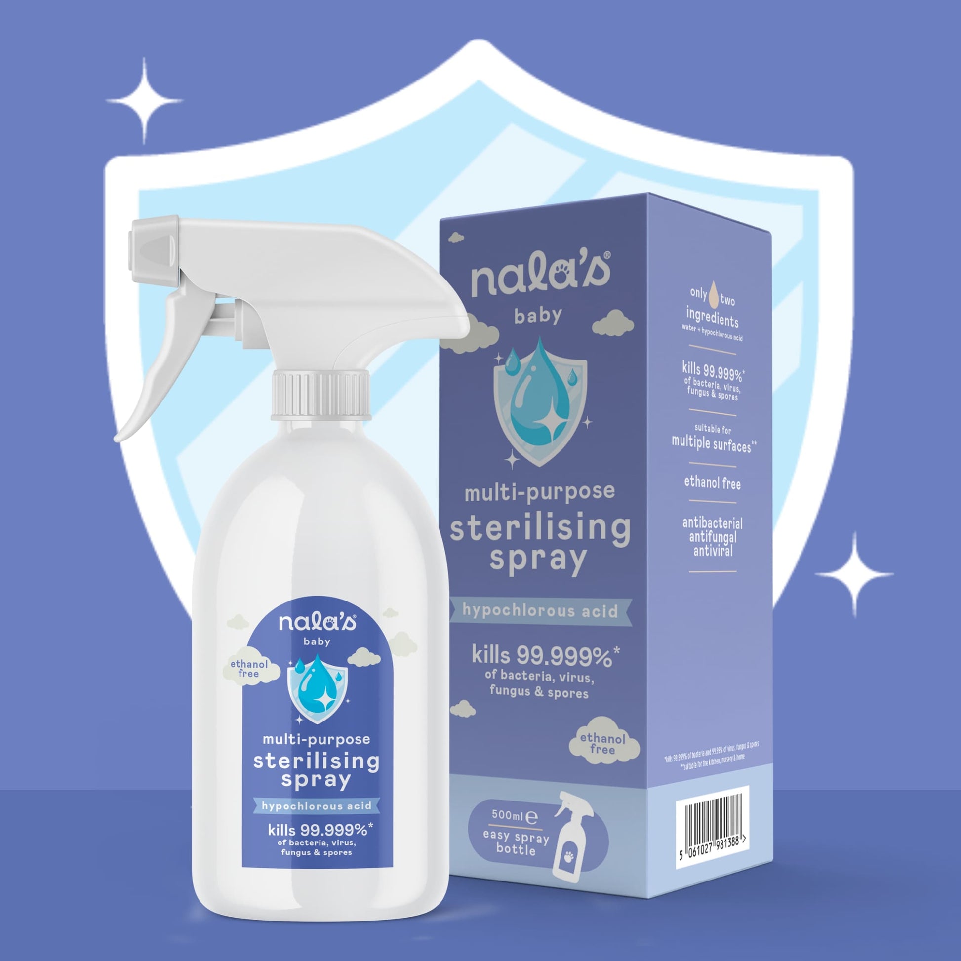 Nala's Baby Hypochlorous Acid 500ml — image 2