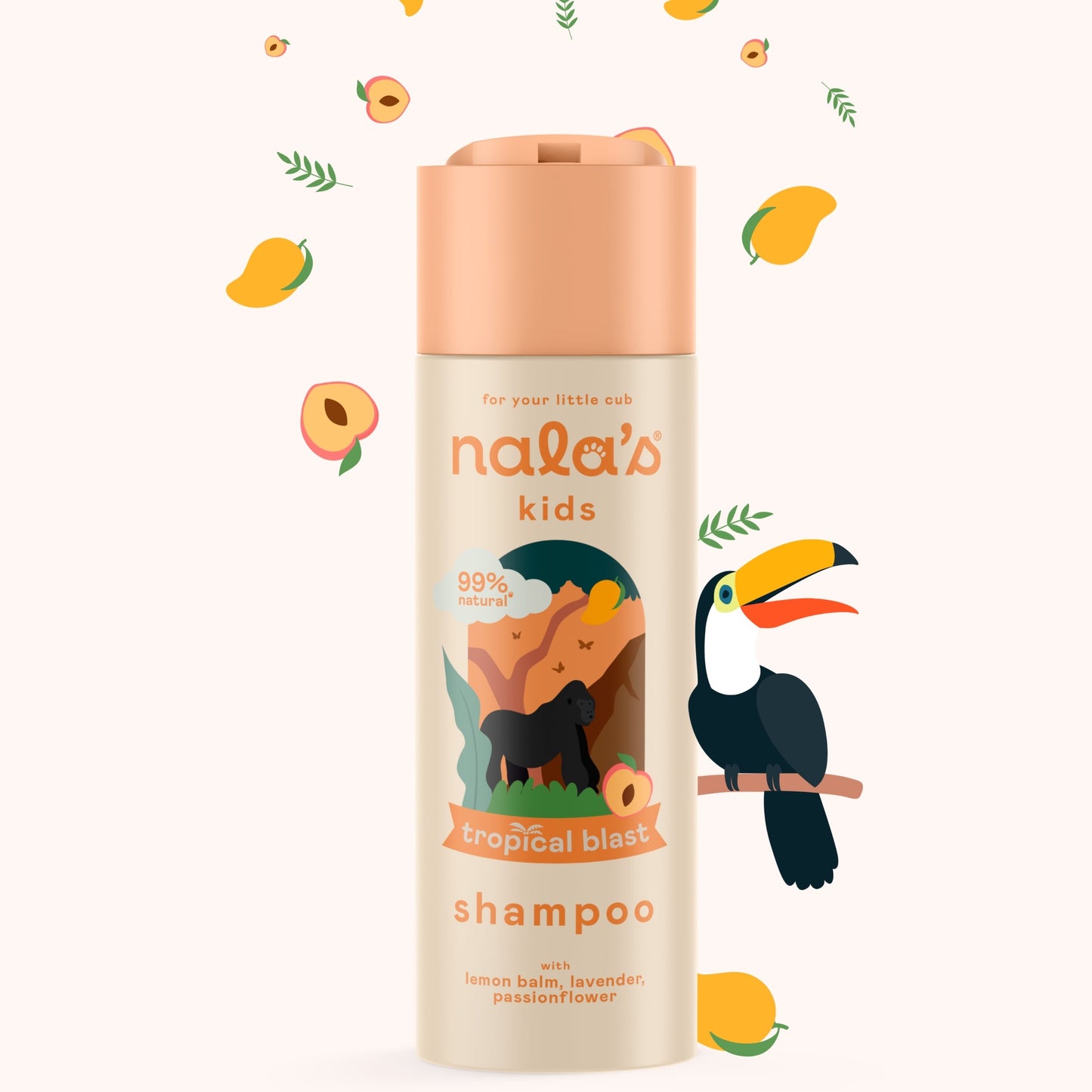 Nala's Kids Tropical Blast Shampoo 200ml — image 2