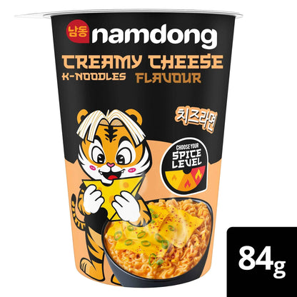 Namdong Creamy Cheese Flavour Instant K-noodles 84g