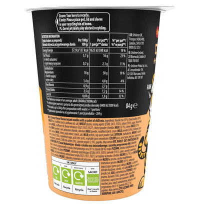 Namdong Creamy Cheese Flavour Instant K-noodles 84g
