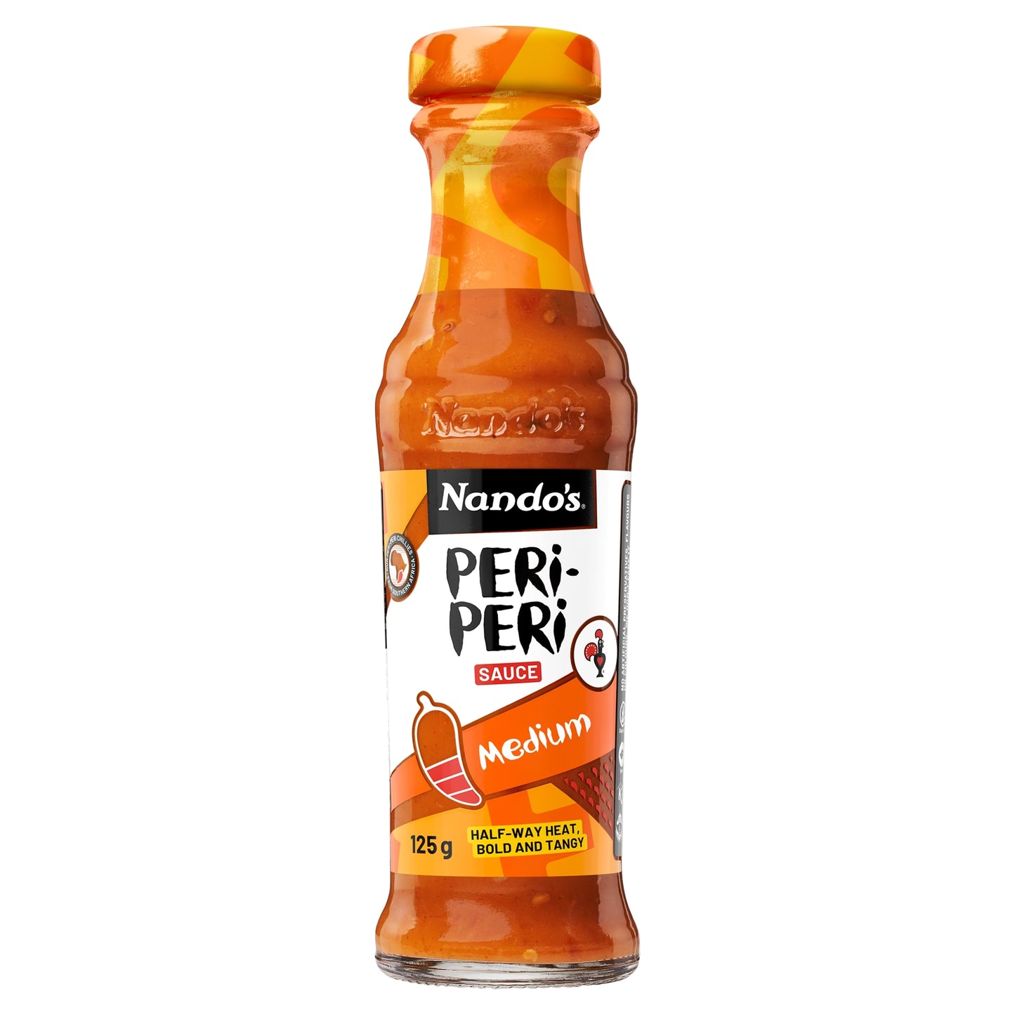 Nandos Medium Peri Peri Sauce 125G — image 1
