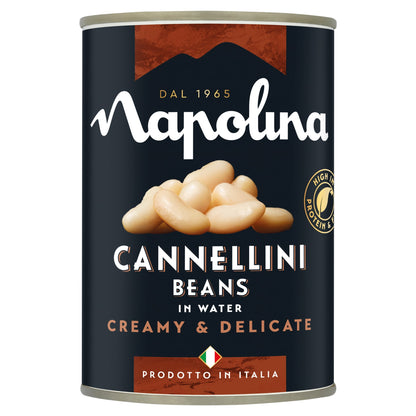 Napolina Cannellini Beans Water 400G — image 1