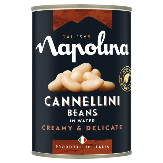 Napolina Cannellini Beans Water 400G — image 1