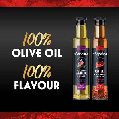 Napolina Chilli & Sundried Tomato Flavoured Olive Oil 250ml — image 4