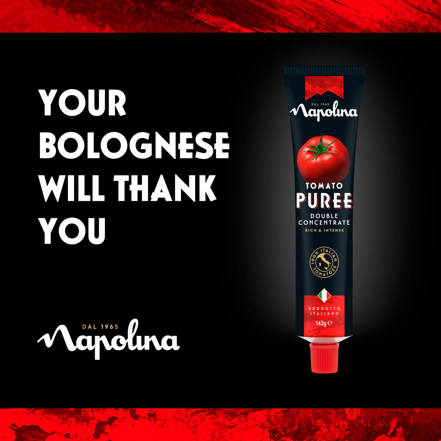 Napolina Double Concentrate Tomato Puree 142G — image 2