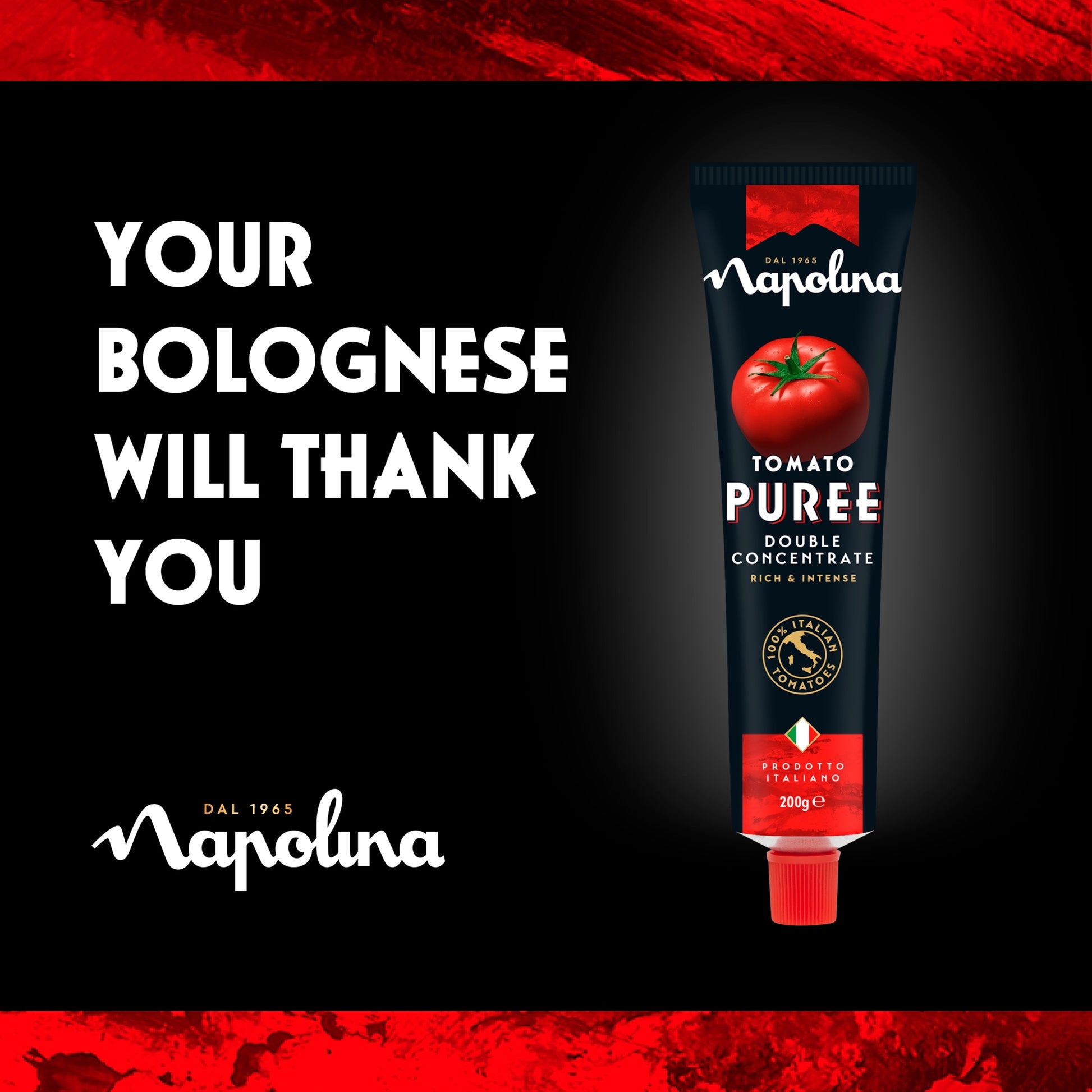Napolina Double Concentrate Tomato Puree 200g — image 2