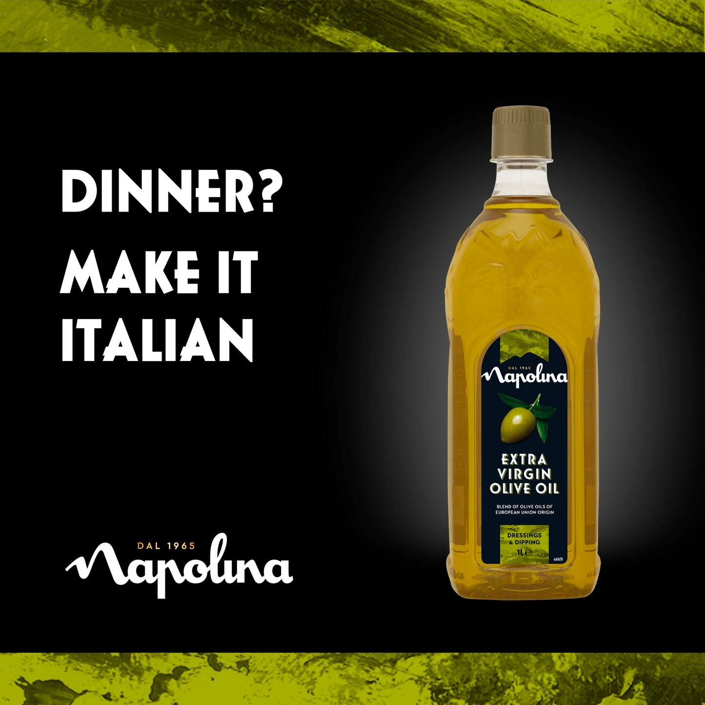 Napolina Extra Virgin Olive Oil 1Ltr — image 2