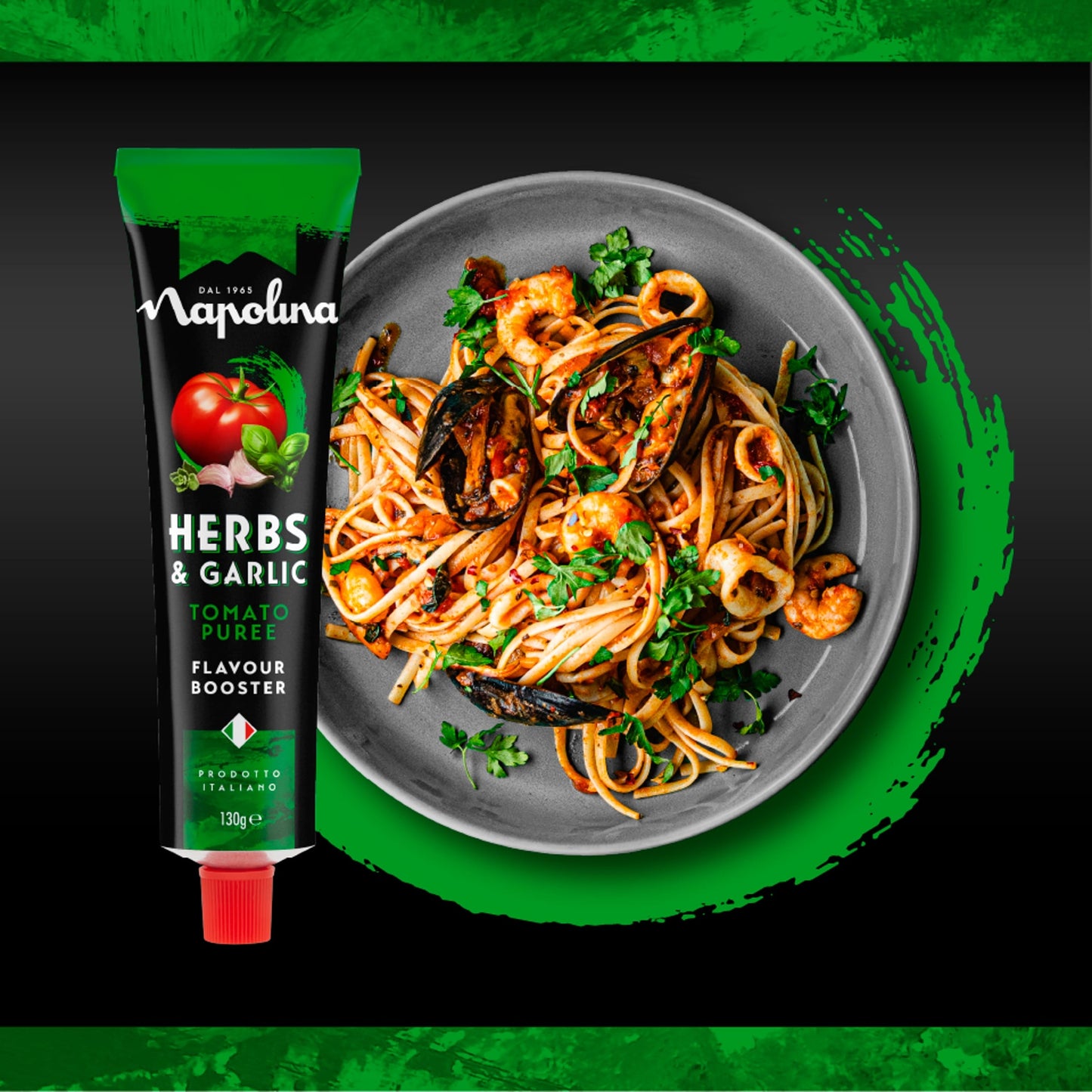 Napolina Herbs & Garlic Booster 130G — image 4
