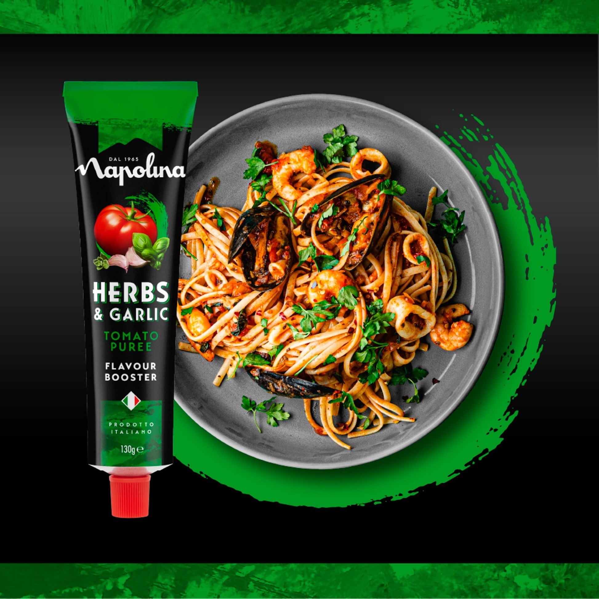 Napolina Herbs & Garlic Booster 130G — image 4