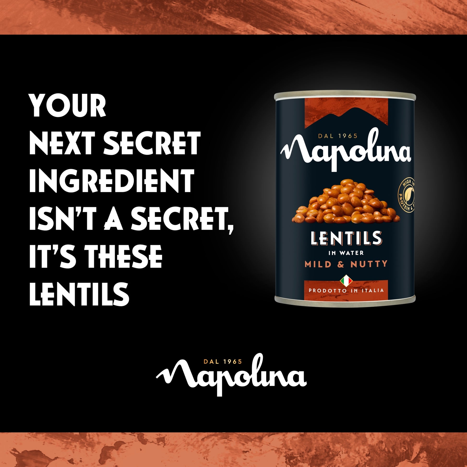 Napolina Lentils 400G — image 2