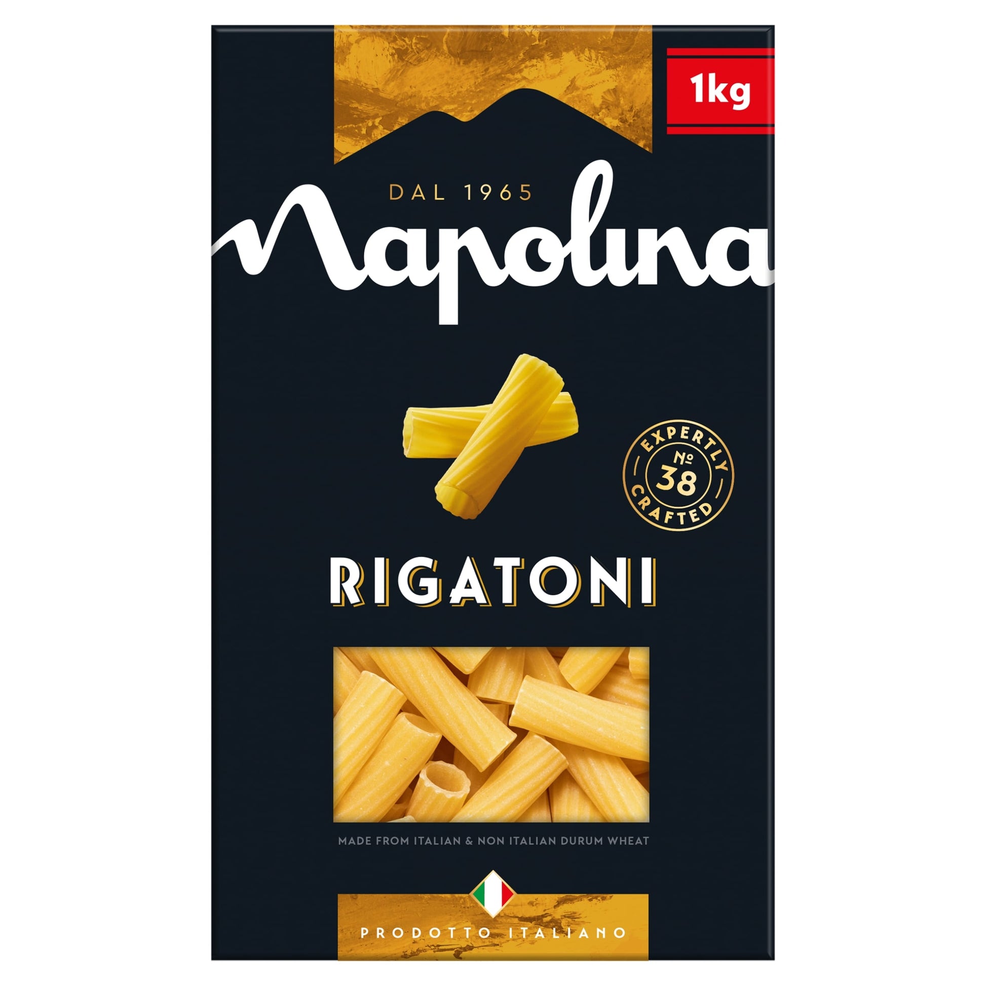 Napolina Rigatoni Pasta 1Kg — image 1