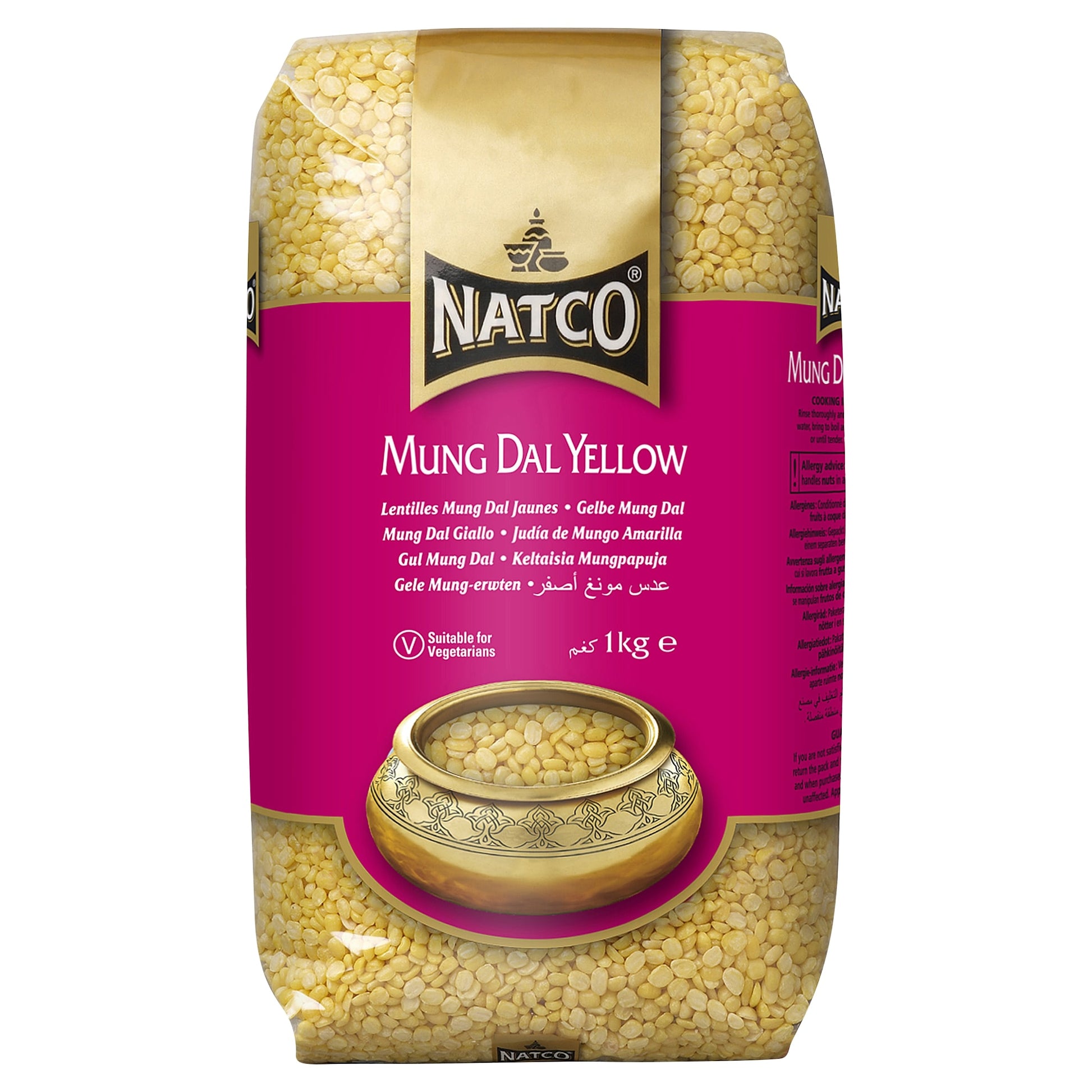 Natco Mung Dal Yellow 1Kg — image 1