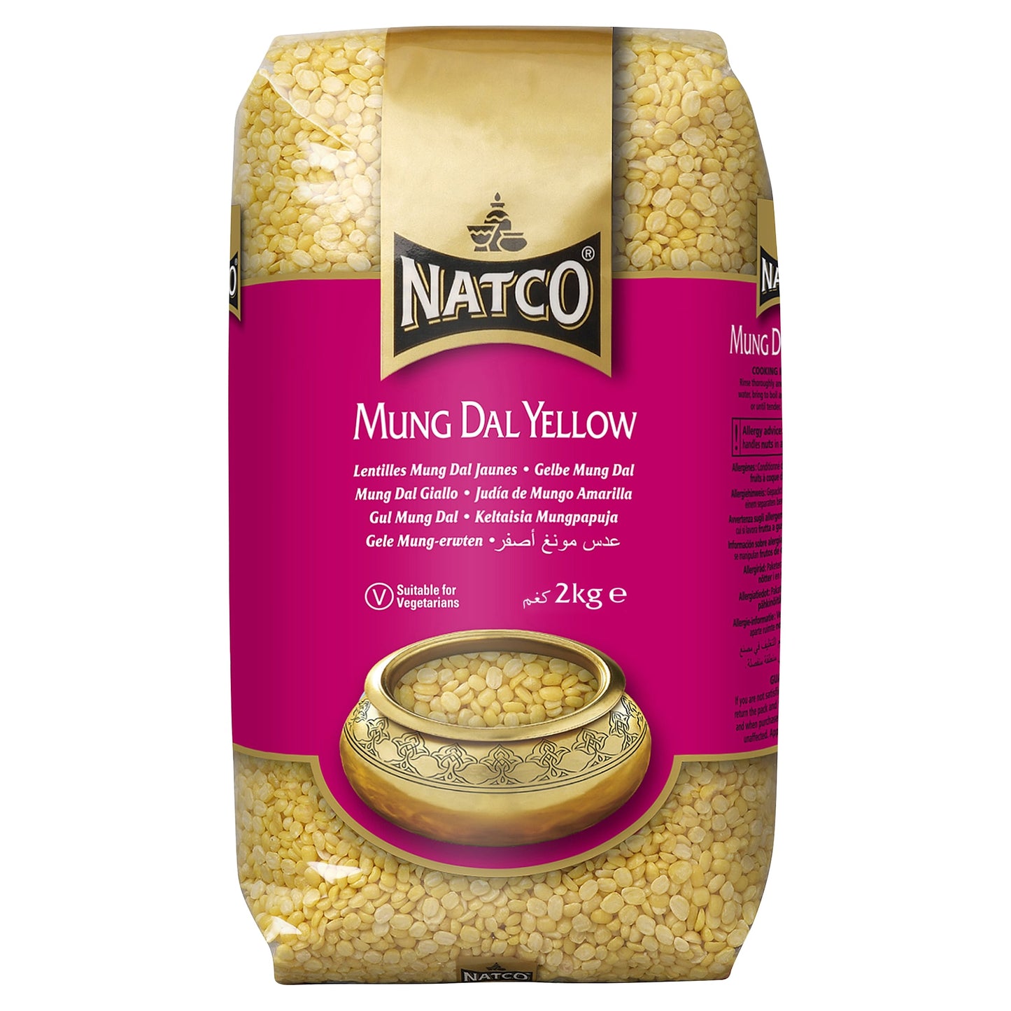 Natco Mung Dal Yellow 2Kg — image 1