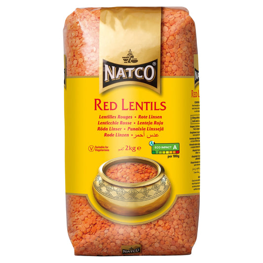 Natco Red Lentils 2Kg — image 1