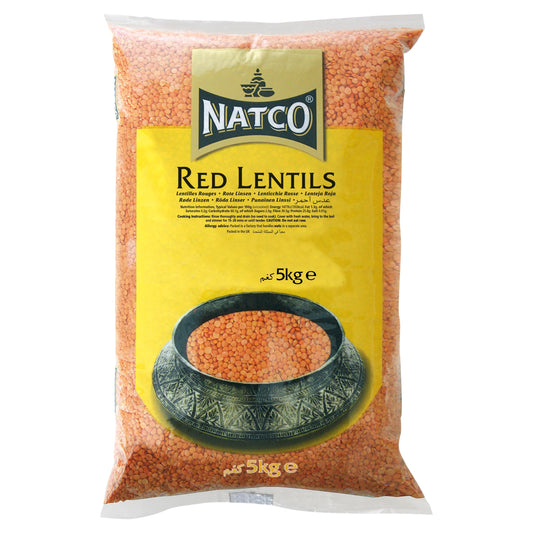 Natco Red Lentils 5kg — image 1