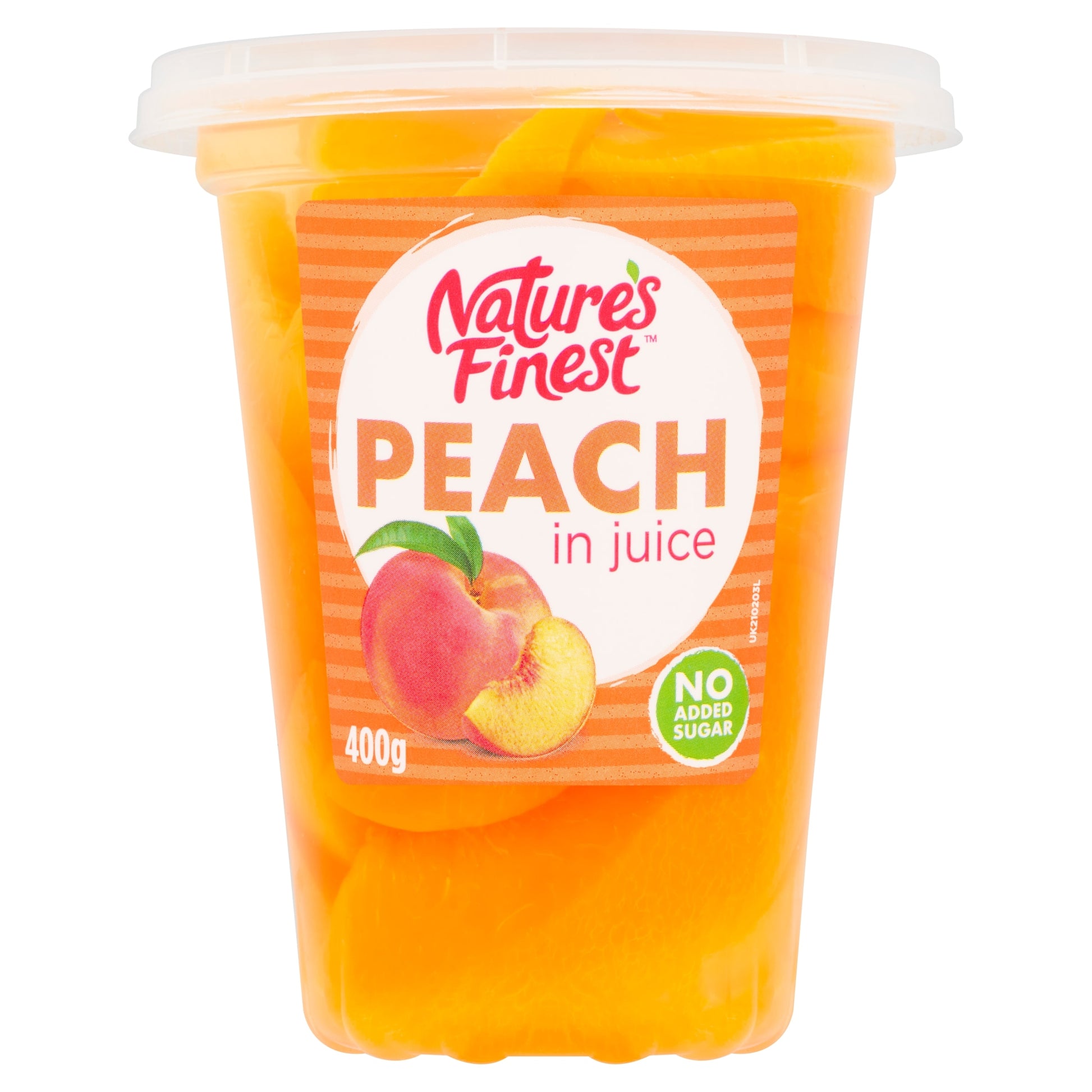 Nature's Finest Peach In Juice 400G — image 1