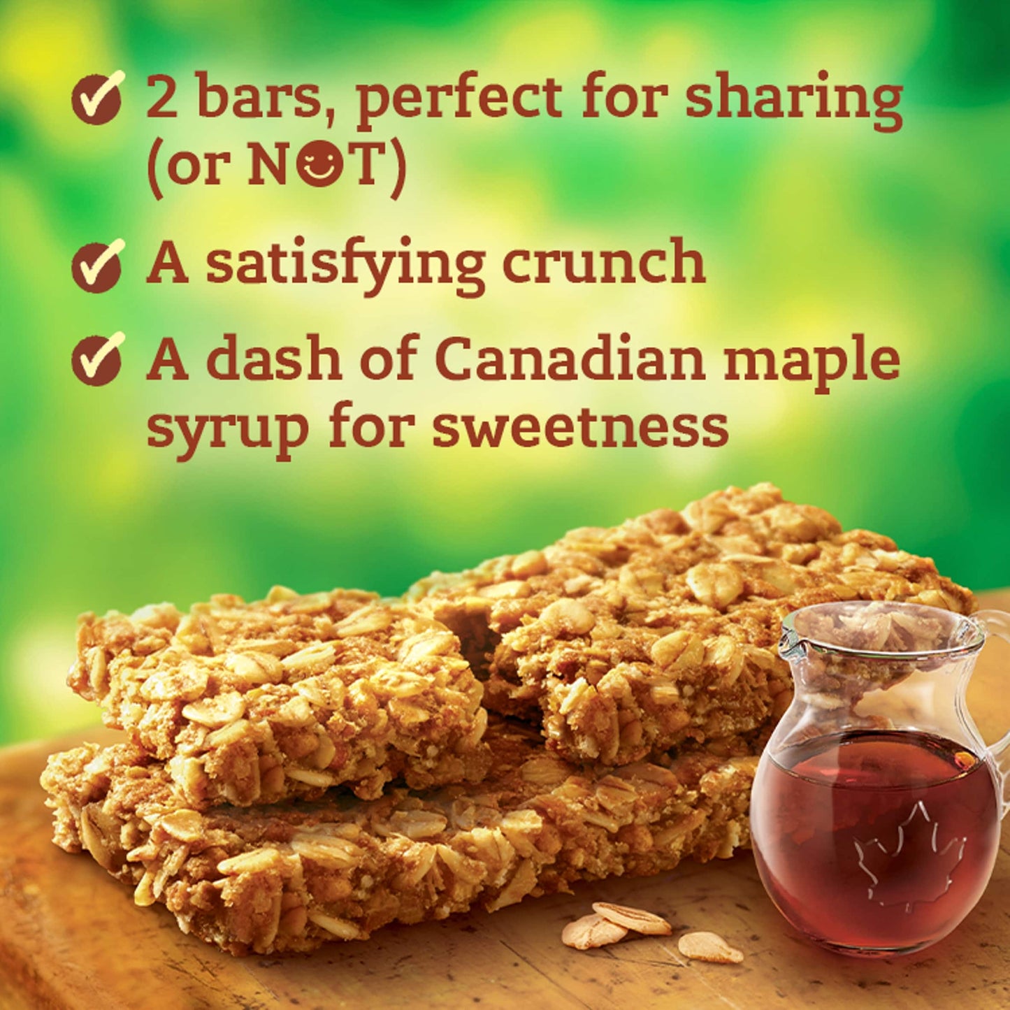 Nature Valley Crunchy Canadian Maple Syrup 5 x 42g (210g) — image 3