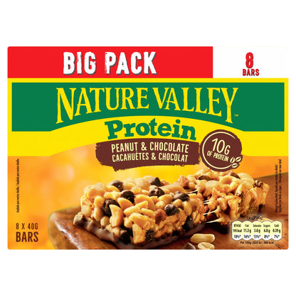Nature Valley Protein Peanut and Chocolate 8x 40g — image 1