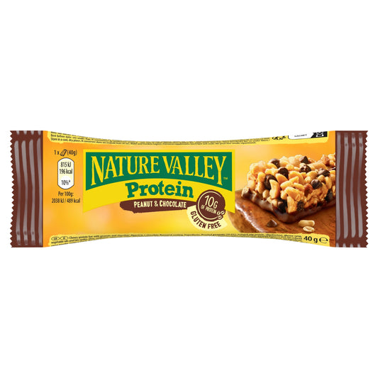 Nature Valley Protein Peanut & Chocolate Cereal Bars 40g — image 1