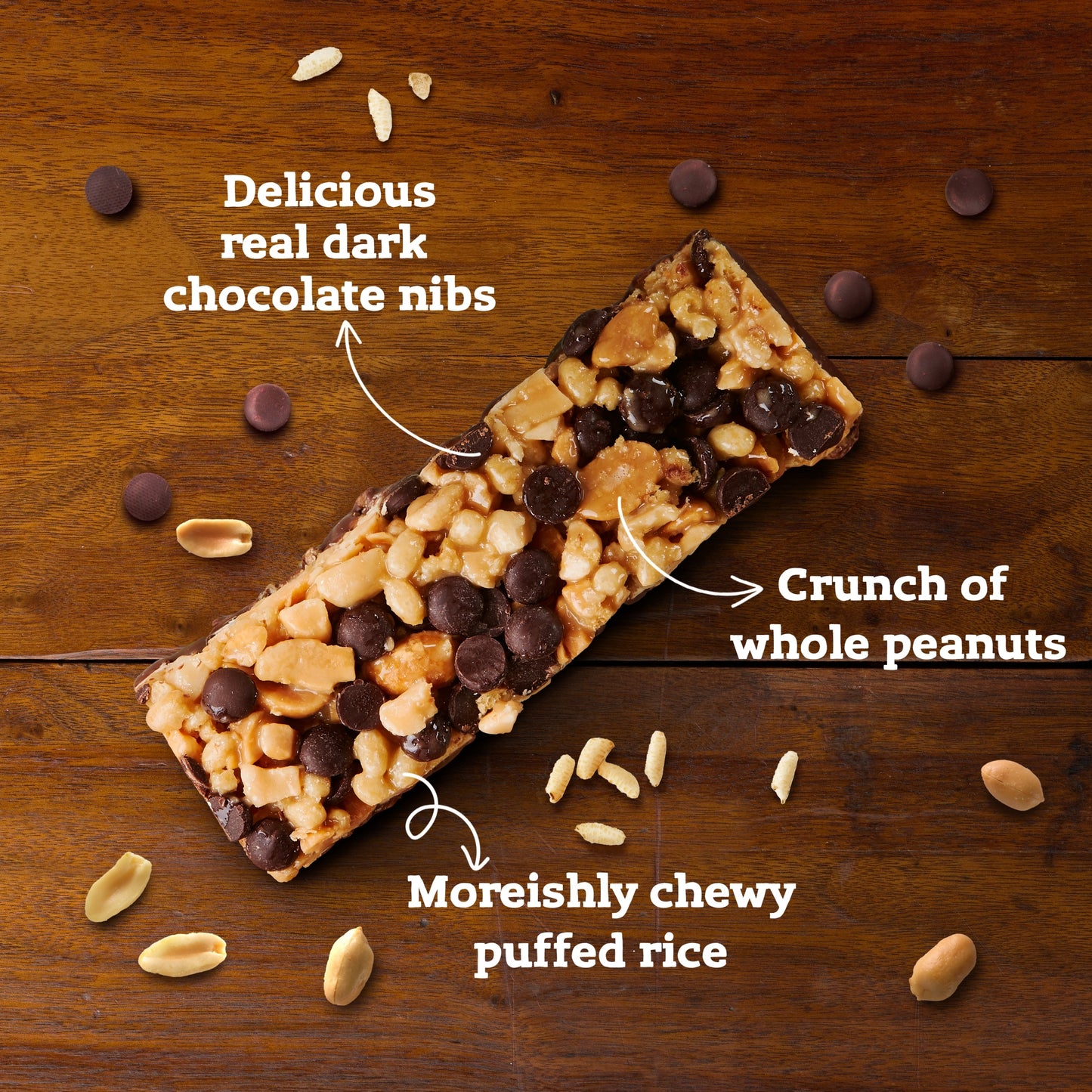 Nature Valley Protein Peanut & Chocolate Cereal Bars 40g — image 4