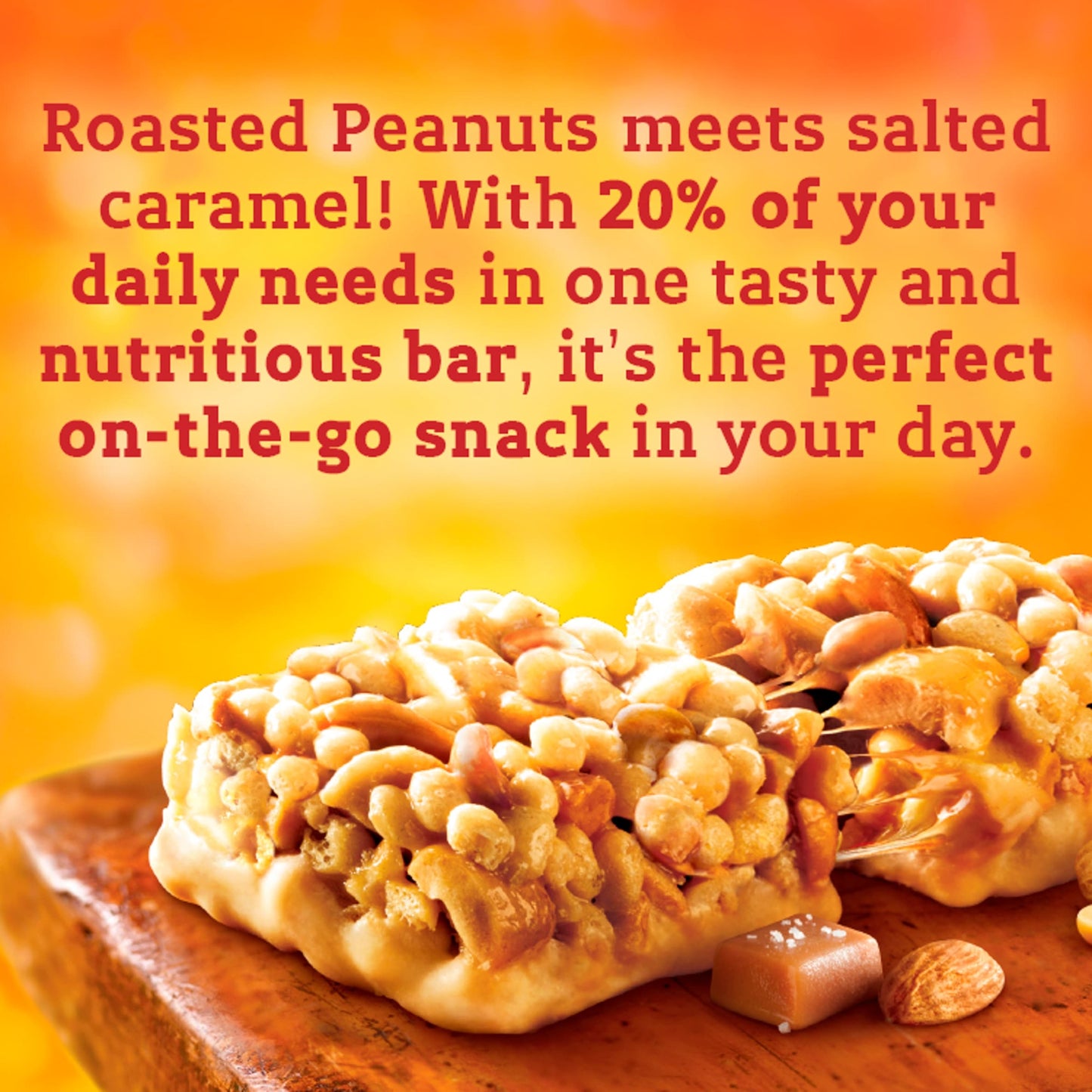 Nature Valley Protein Salted Caramel Nut Cereal Bar 40g — image 3