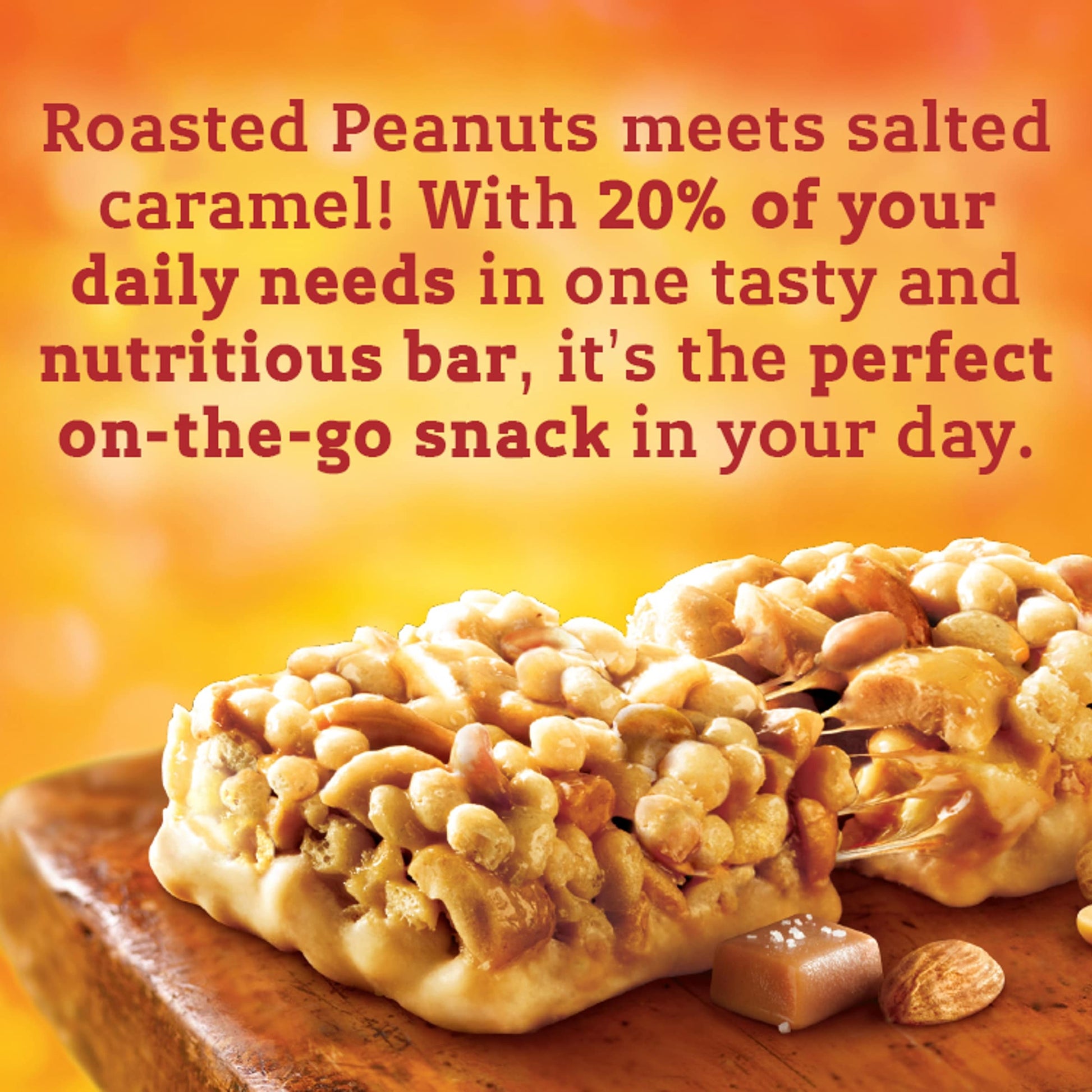 Nature Valley Protein Salted Caramel Nut Cereal Bars 4 x 40g — image 3