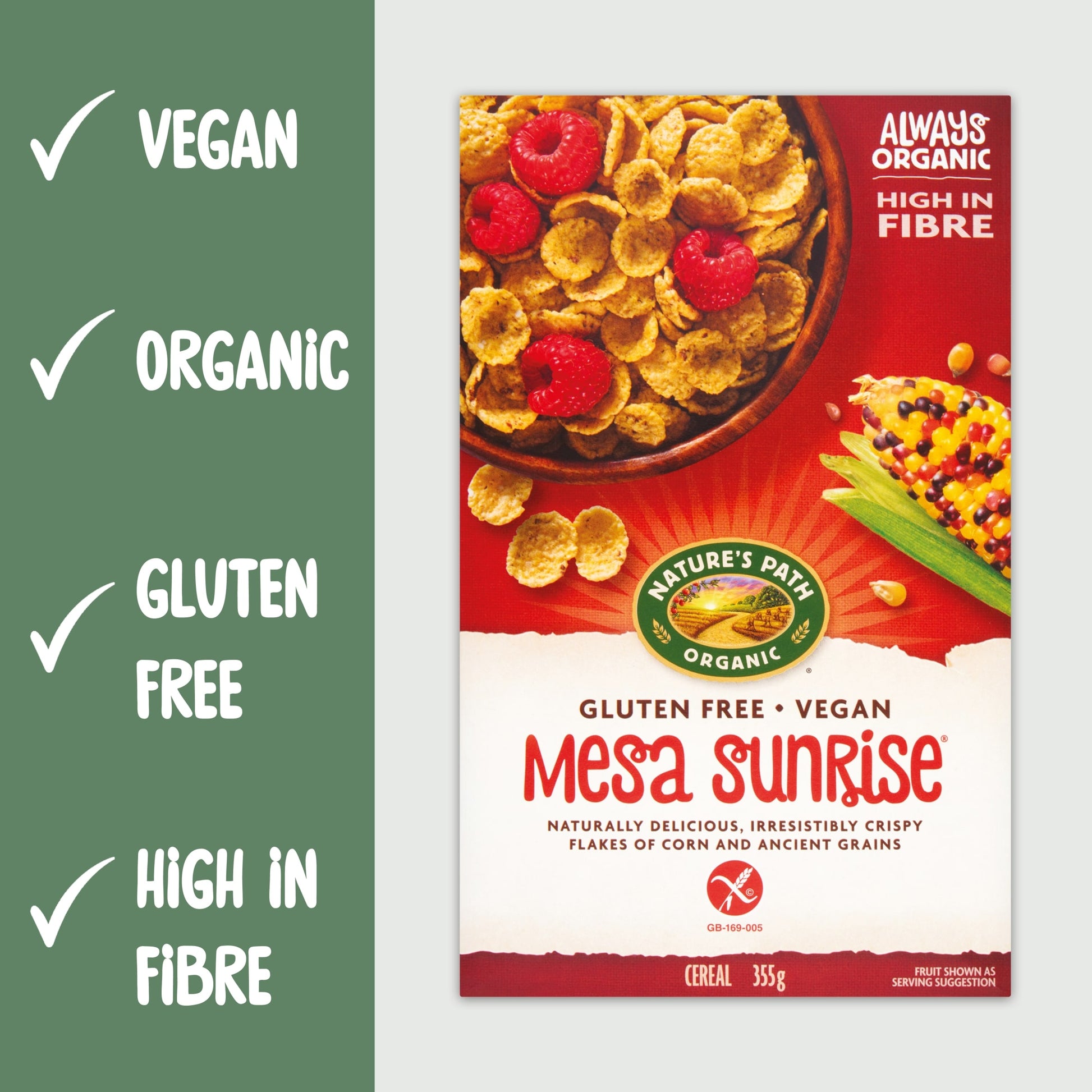Natures Path Organic Gluten Free Mesa Sunrise Cereal 355G — image 2