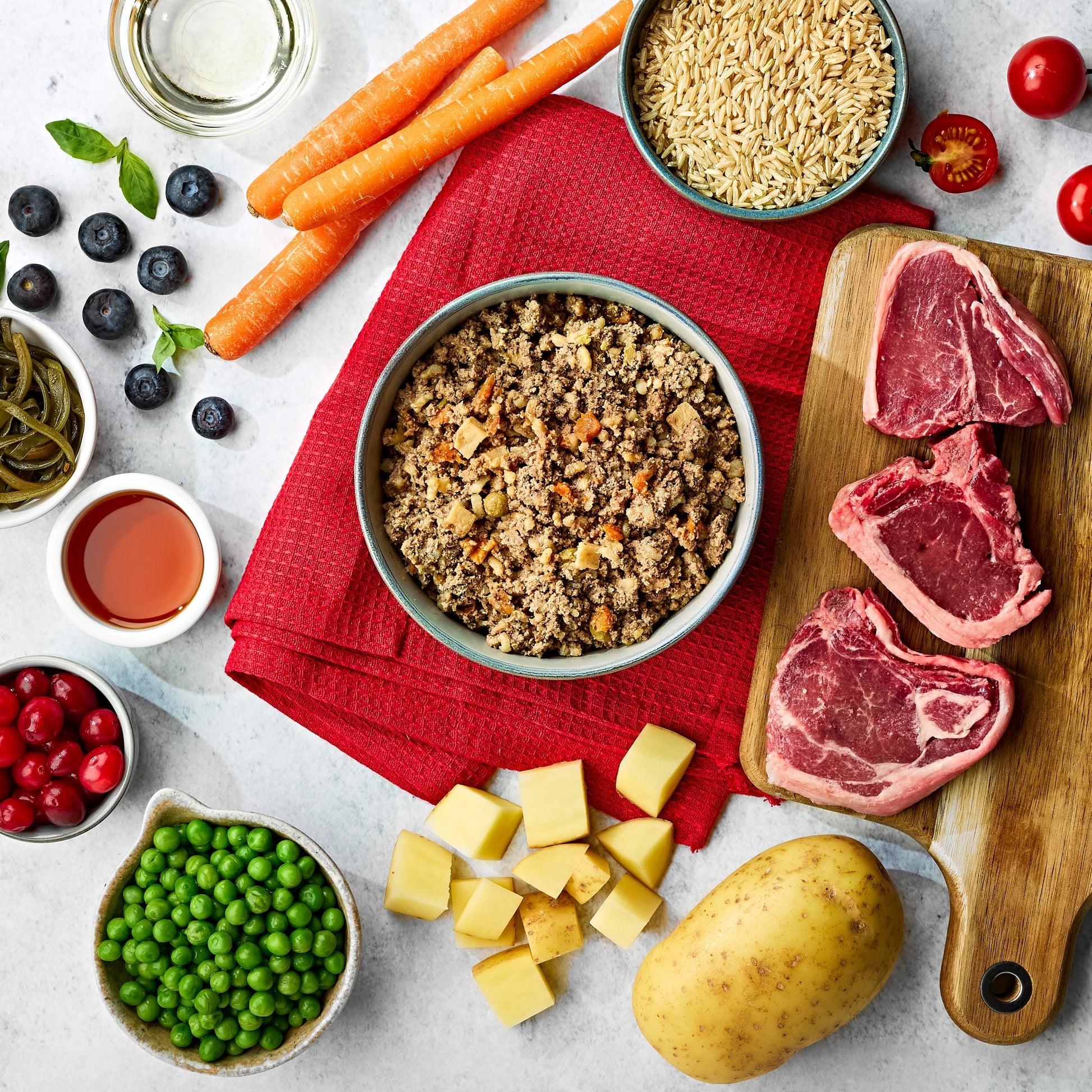 Naturo Adult Lamb & Rice Vegetable Dog Food Tray 400G — image 3