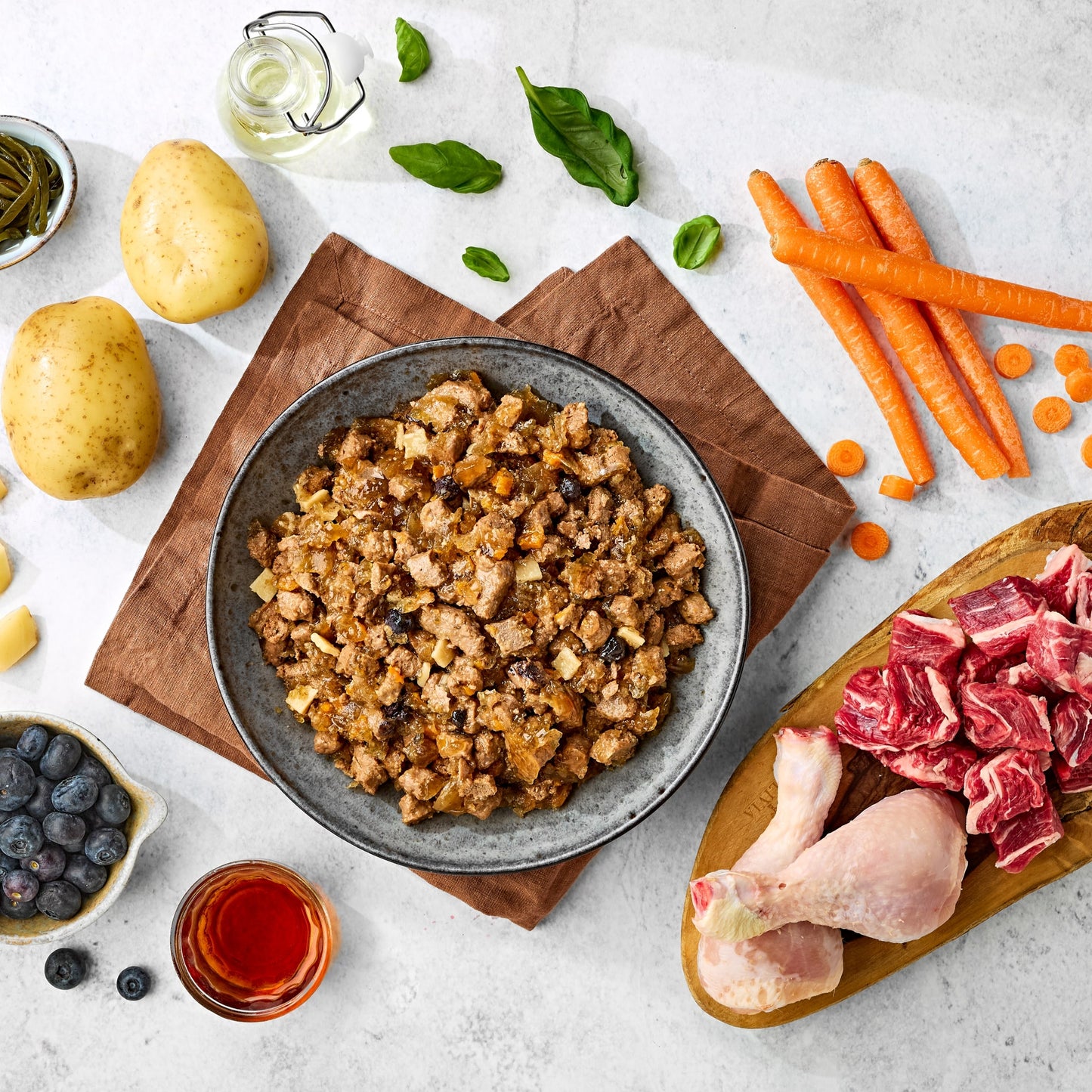 Naturo Grain Free Beef Chicken In Herb Jelly 390G — image 3