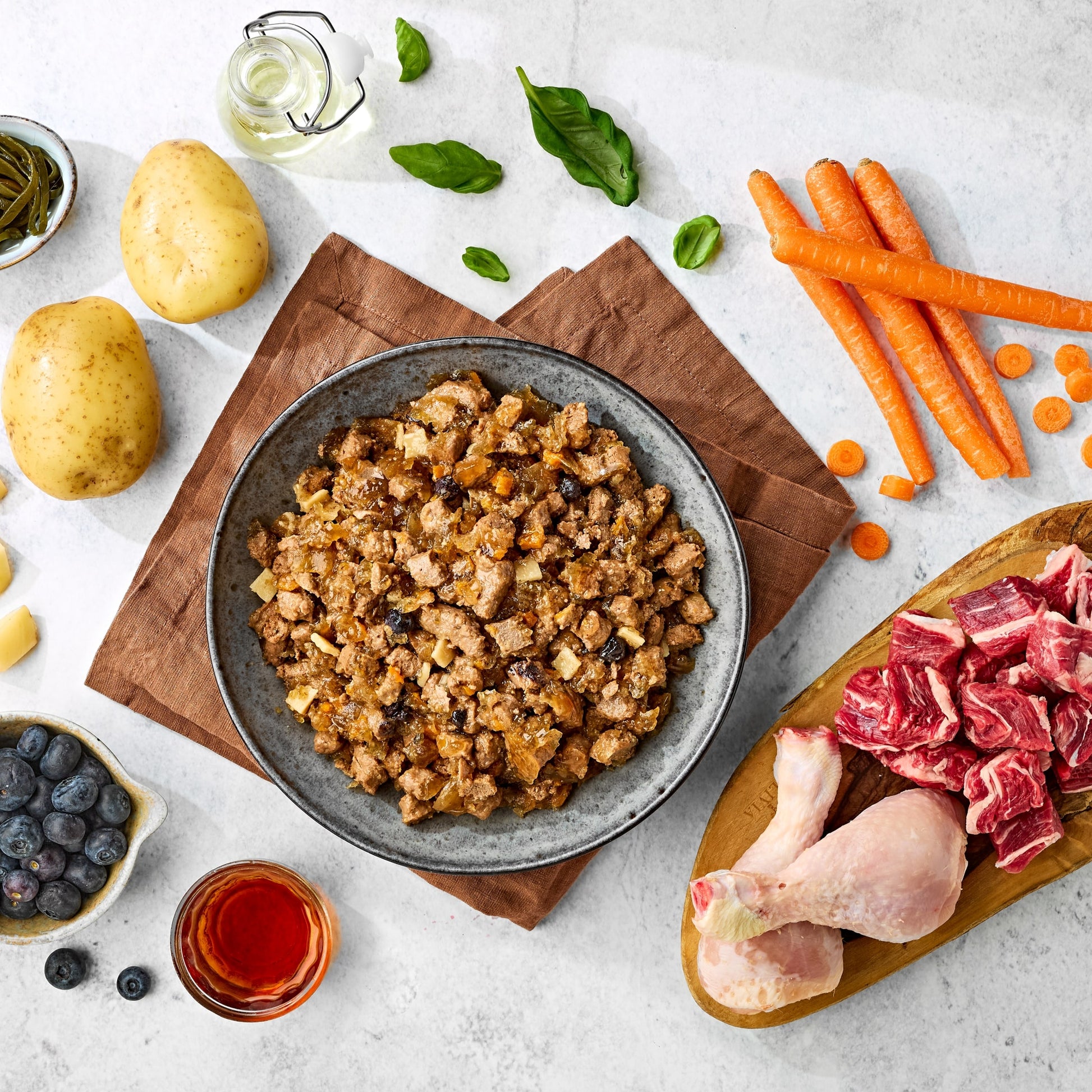 Naturo Grain Free Beef Chicken In Herb Jelly 390G — image 3