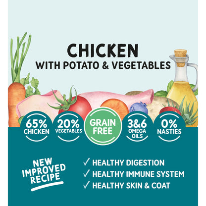 Naturo Grain Free Chicken Potato Dog Food 400G — image 2