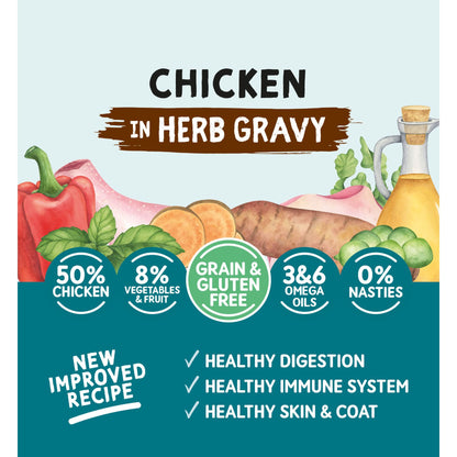 Naturo Grain Free Chicken Tinned Dog Food 390G — image 2