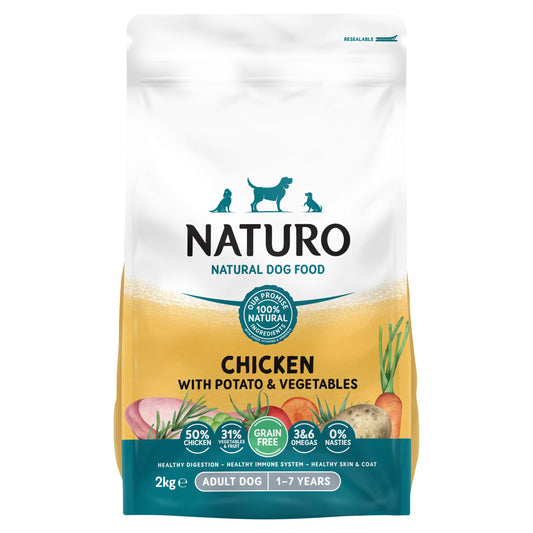 Naturo Grain Free Chicken With Potato & Vegetable 2Kg — image 1