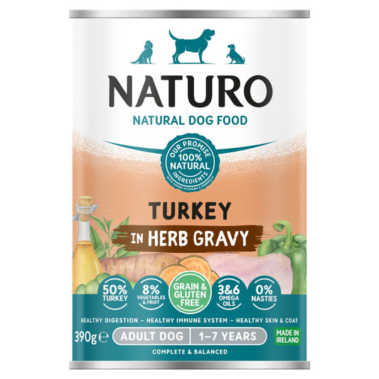 Naturo Grain Free Turkey With Cran Crrot 390G — image 1