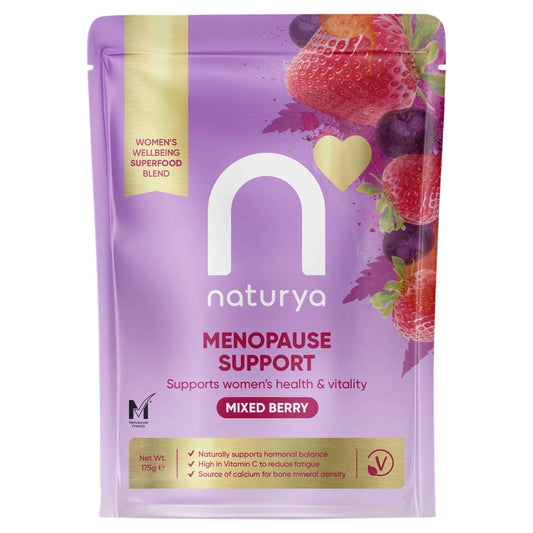 NATURYA Menopause Support Mixed Berry Flavour 175g