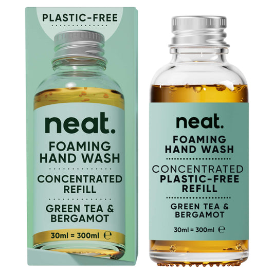 Neat Foaming Hand Wash Concentrated Refill - Green Tea & Bergamot 30ml — image 1