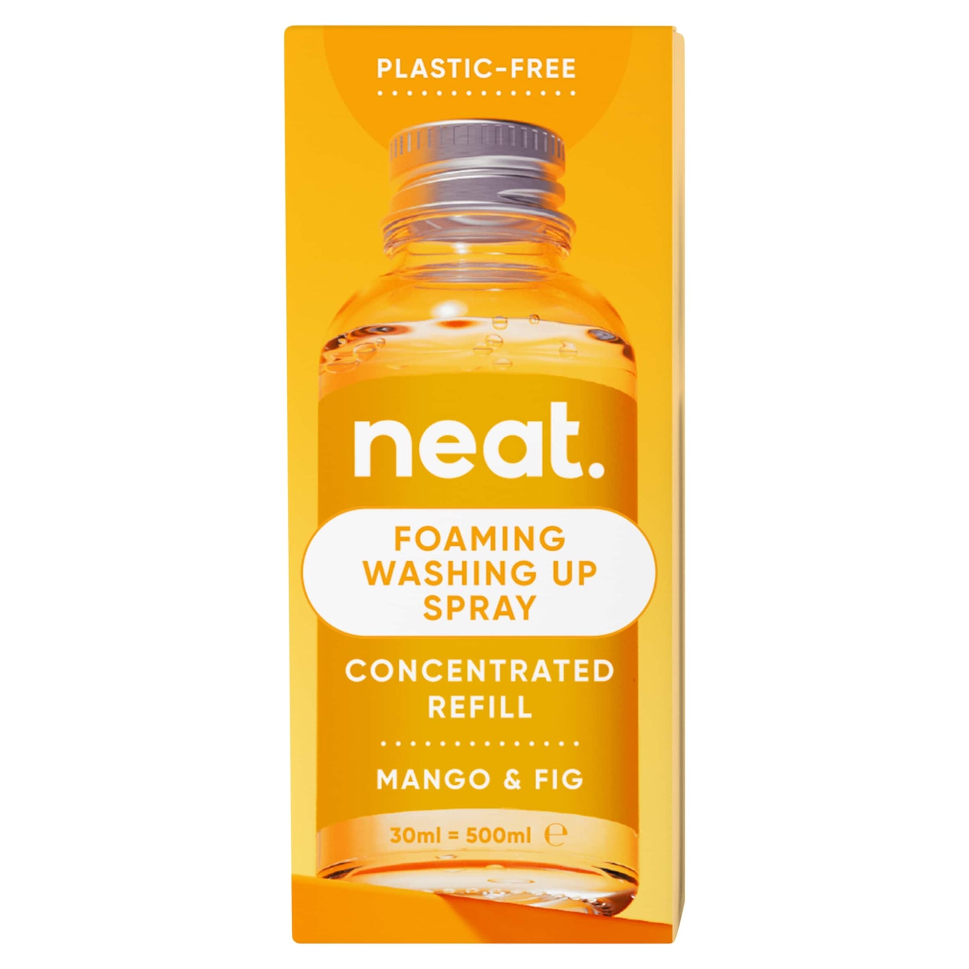 Neat Foaming Washing Up Spray Concentrated Refill Mango & Fig 30Ml — image 1