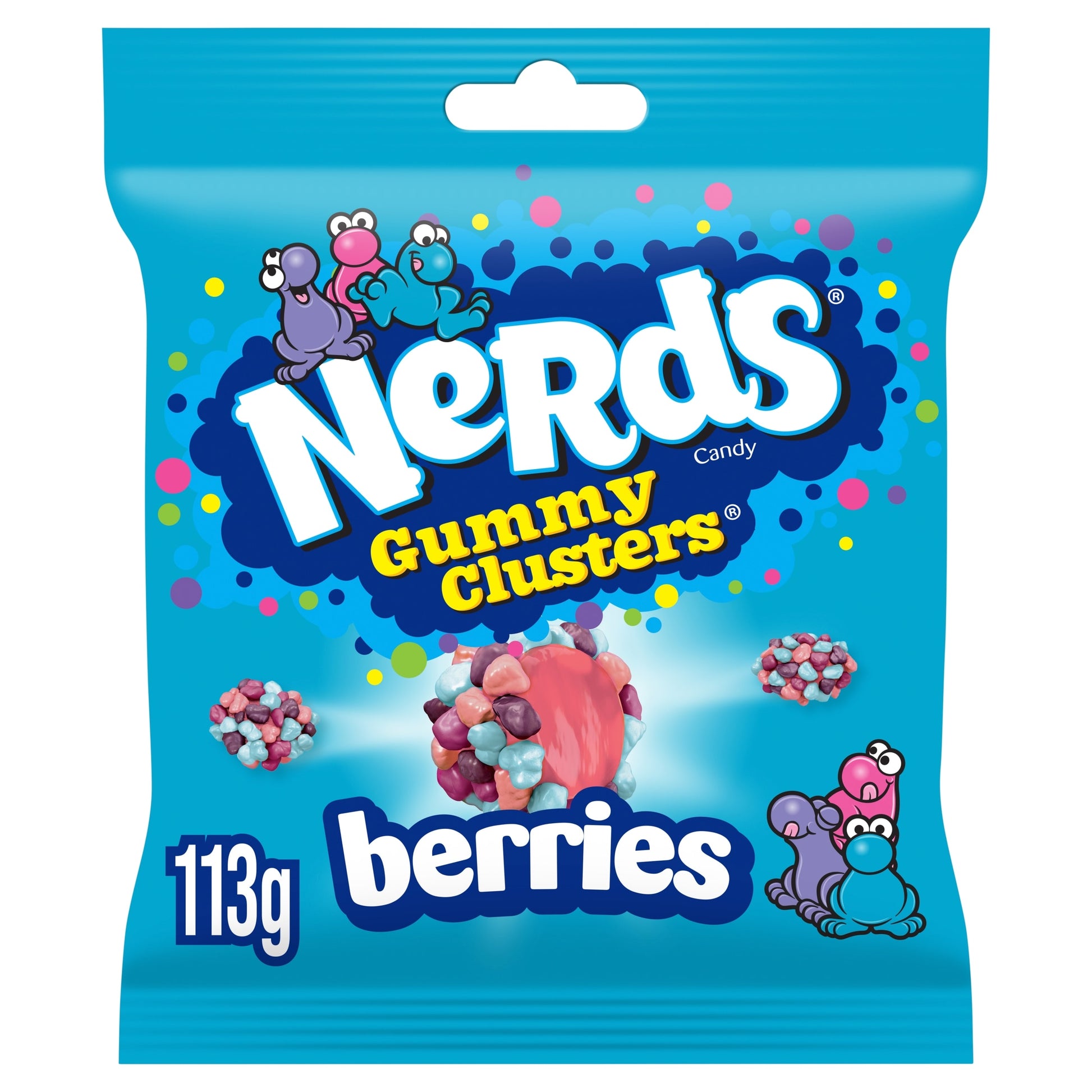 Nerds Candy Sweets Gummy Clusters Sharing Bag Berries 113g — image 1