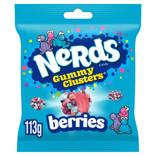 Nerds Candy Sweets Gummy Clusters Sharing Bag Berries 113g — image 1